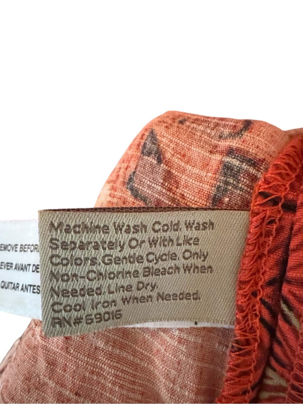 Paradise Collection, 100% washable silk, Hibiscus floral, Luau, Hawaiian, Large - Picture 4 of 4